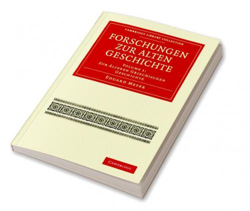 Forschungen Zur Alten Geschichte