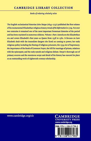 Annals of the Reformation and Establishment of Religion - Volume 1 Book 1