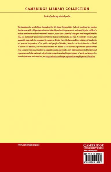 Journal of a Voyage to Brazil and Residence There During Part of the Years 1821 1822 1823