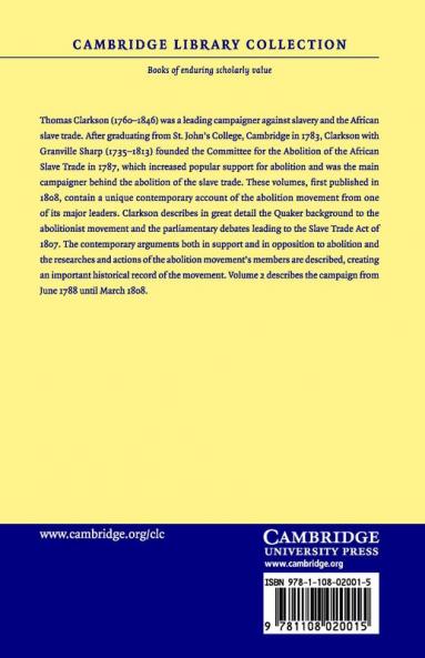 The History of the Abolition of the African Slave-Trade by the British Parliament - Volume 2