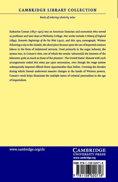 The History of Contract Labor in the Hawaiian             Islands