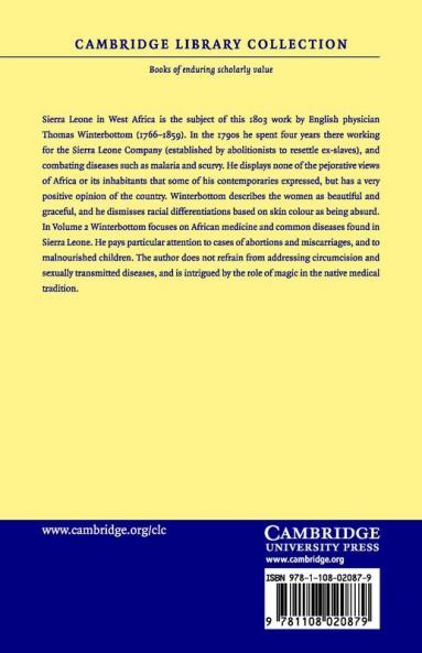 Account of the Native Africans in the Neighbourhood of Sierra Leone -             Volume 2
