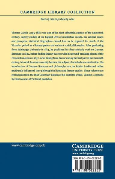 The Works of Thomas Carlyle - Volume 2