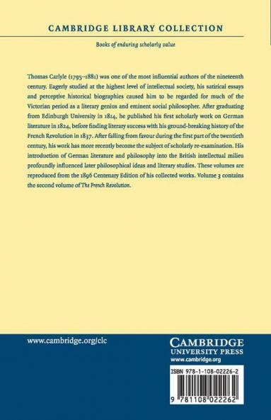 The Works of Thomas Carlyle - Volume 3