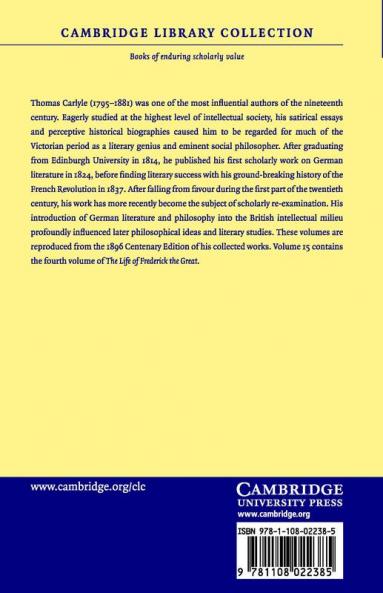 The Works of Thomas Carlyle - Volume 15