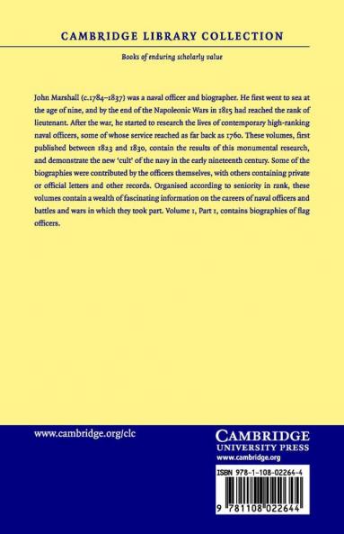 Royal Naval Biography - Volume 1