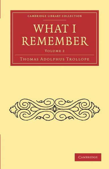 What I Remember - Volume 2