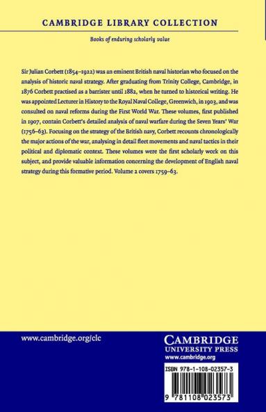 England in the Seven Years' War - Volume 2