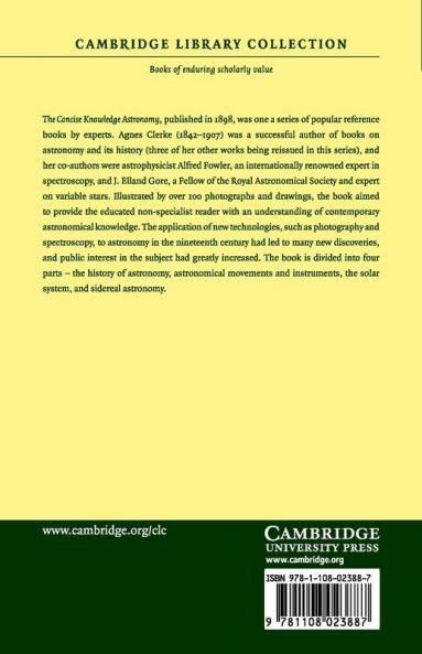 The Concise Knowledge Astronomy