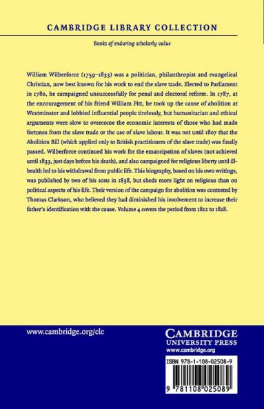 The Life of William Wilberforce - Volume 4