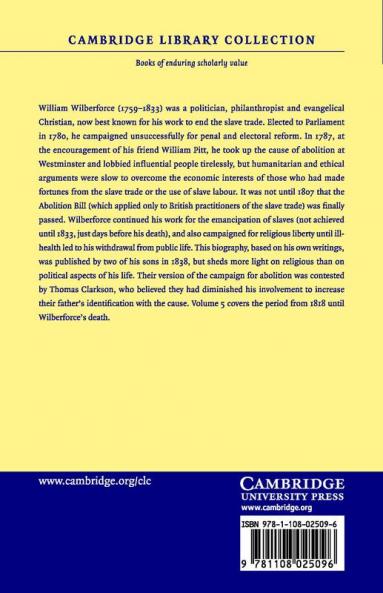 The Life of William Wilberforce - Volume 5