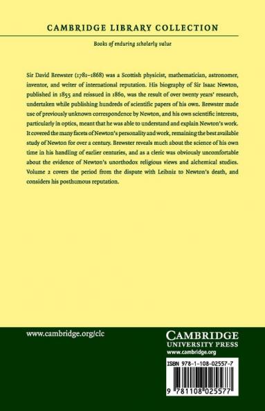 Memoirs of the Life Writings and Discoveries of Sir Isaac Newton - Volume 2