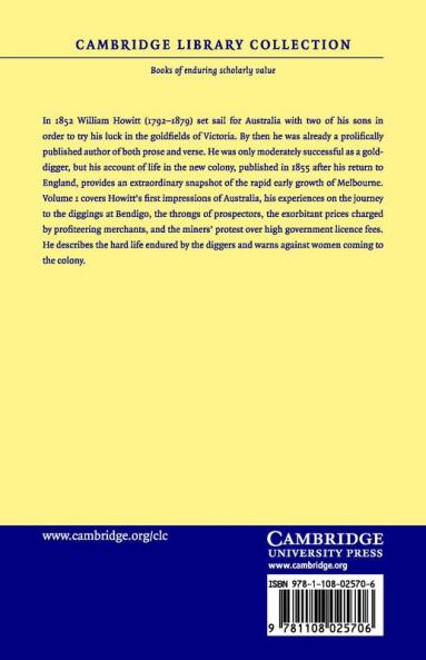 Land Labour and Gold - Volume 1
