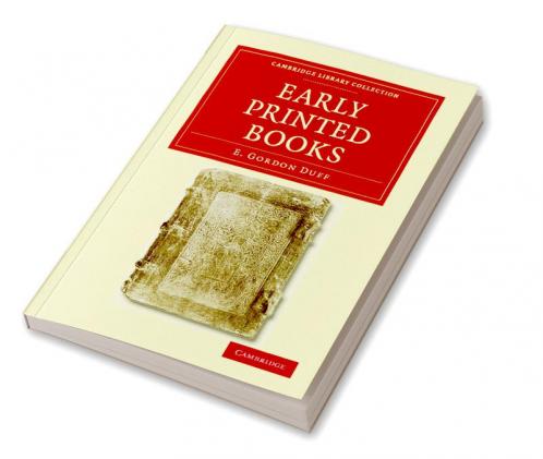 Early Printed Books