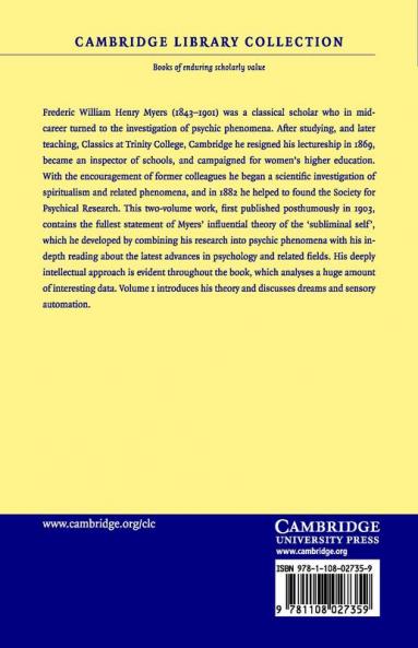 Human Personality - Volume 1