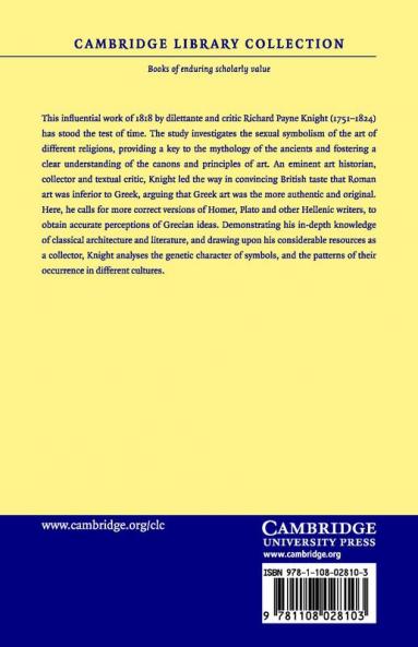 An Inquiry into the Symbolical Language of Ancient Art and             Mythology