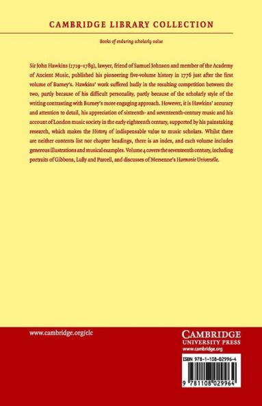 A General History of the Science and Practice of Music - Volume 4