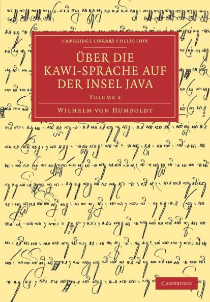 Uber Die Kawi-Sprache Auf Der Insel Java - Volume 2