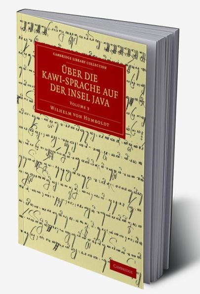 Uber Die Kawi-Sprache Auf Der Insel Java - Volume 3