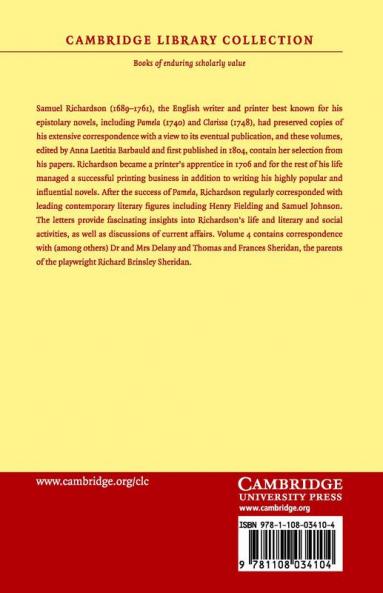 The Correspondence of Samuel Richardson