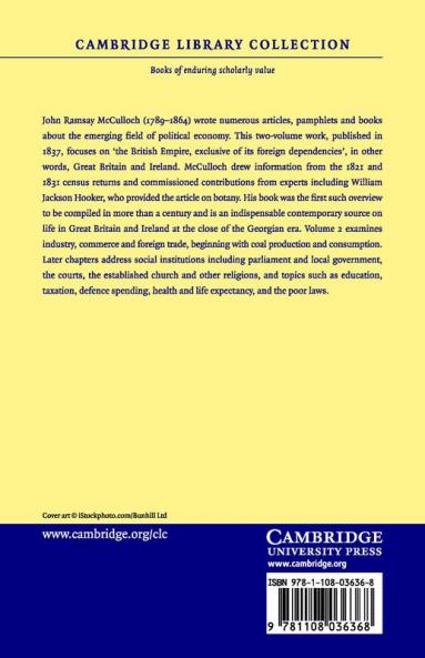 A Statistical Account of the British Empire - Volume 2