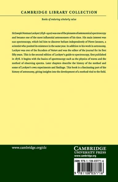 Studies in Spectrum Analysis