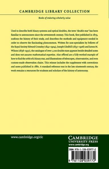 A Handbook of Double Stars