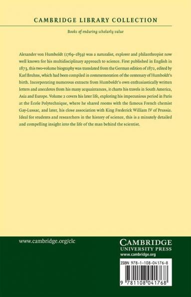Life of Alexander Von Humboldt - Volume 2