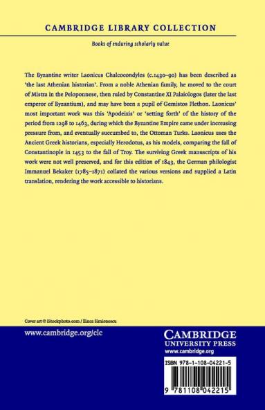 Laonici Chalcocondylae Atheniensis Historiarum Libri Decem