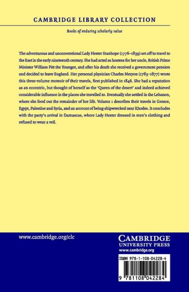 Travels of Lady Hester Stanhope