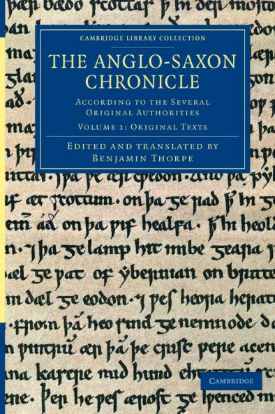 The Anglo-Saxon Chronicle - Volume 1