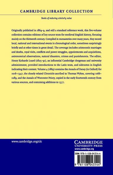 Annales Monastici - Volume 4