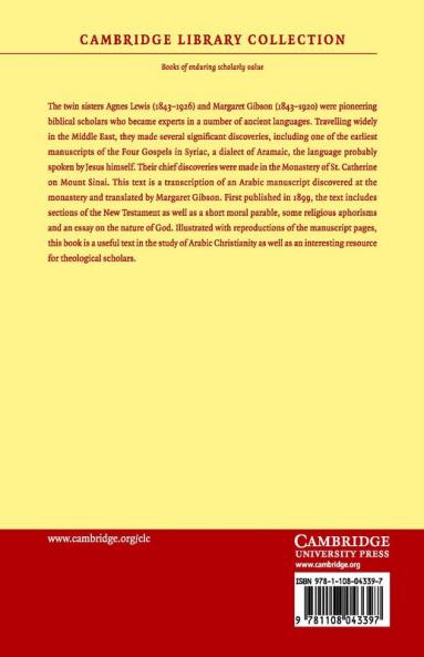 An Arabic Version of the Acts of the Apostles and the Seven Catholic             Epistles