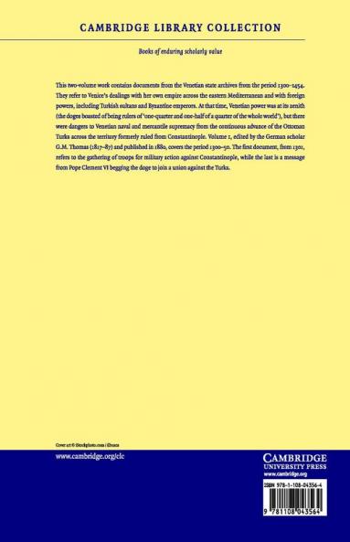 Diplomatarium veneto-levantinum - Volume 1