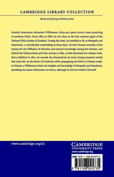 Journeys in North China Manchuria and Eastern Mongolia