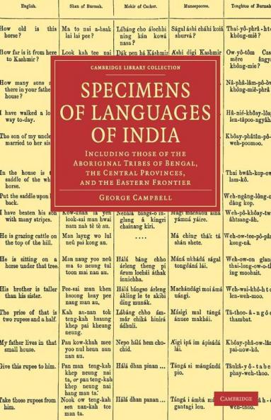 Specimens of Languages of India