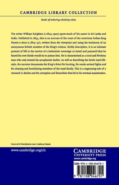 The Private Life of an Eastern King
