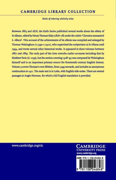 Gesta Abbatum Monasterii Sancti Albani - Volume 3