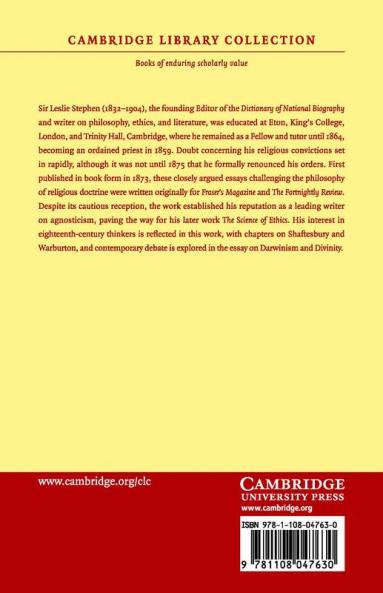 Essays on Freethinking and Plain Speaking