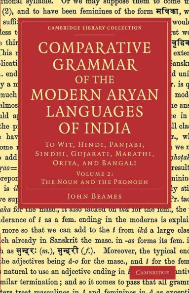 Comparative Grammar of the Modern Aryan Languages of India