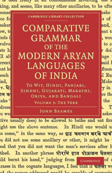 Comparative Grammar of the Modern Aryan Languages of India - Volume             3