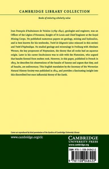 An Account of the Basalts of Saxony