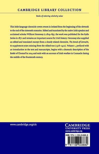 The Annals of Loch Ce - Volume 1