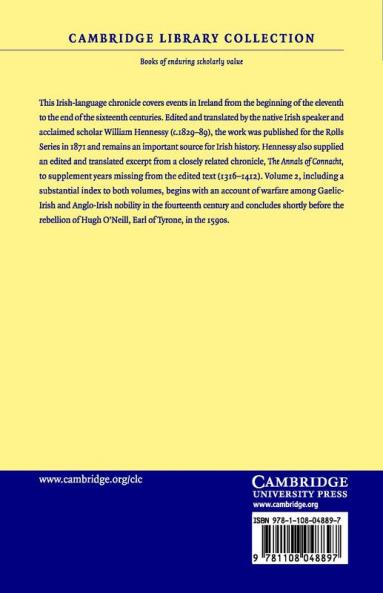 The Annals of Loch Ce - Volume 2