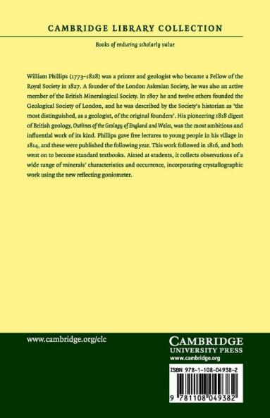 An Elementary Introduction to the Knowledge of Mineralogy