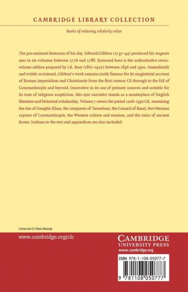 The History of the Decline and Fall of the Roman Empire - Volume 7