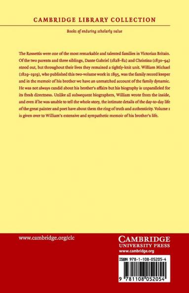 Dante Gabriel Rossetti - Volume 1