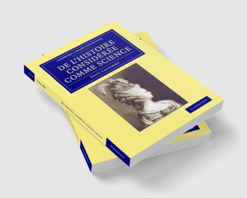 de L'Histoire Consideree Comme Science