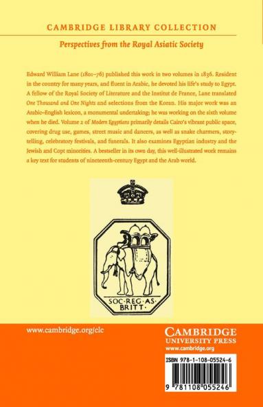 An Account of the Manners and Customs of the Modern Egyptians - Volume 2