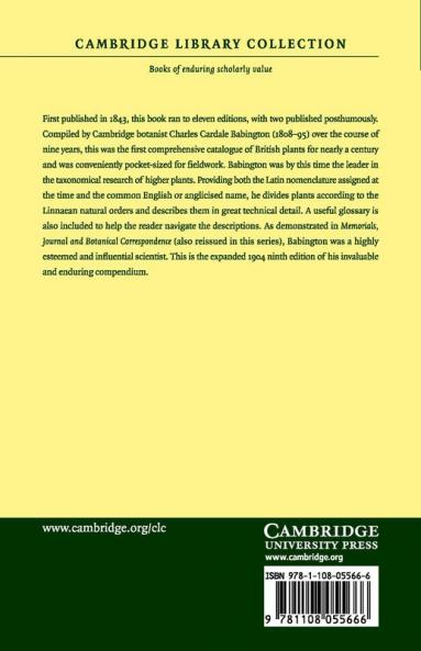 Manual of British Botany